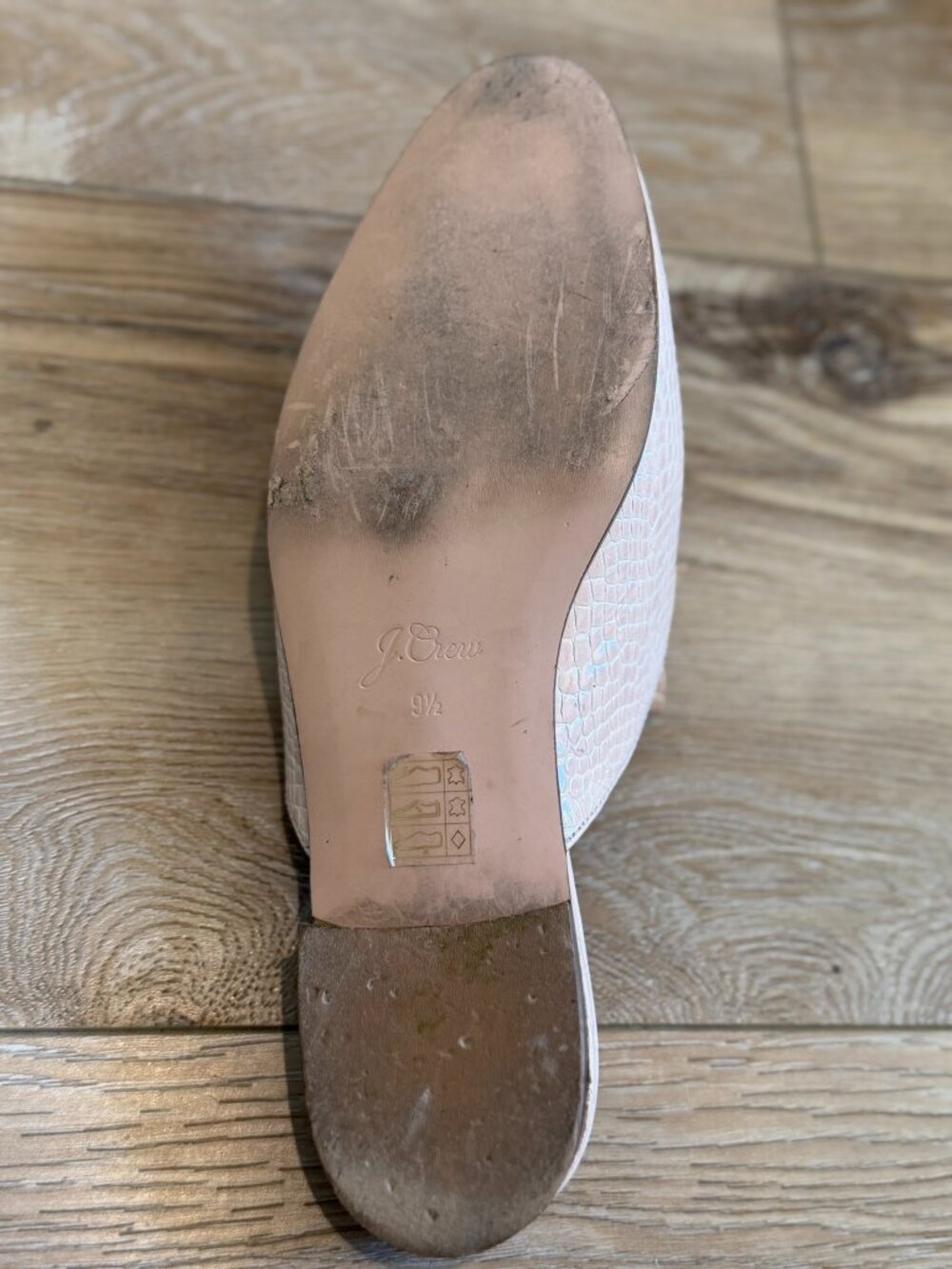J Crew Academy Kiltie Loafer Mules Sz 9.5 - Picture 10 of 10